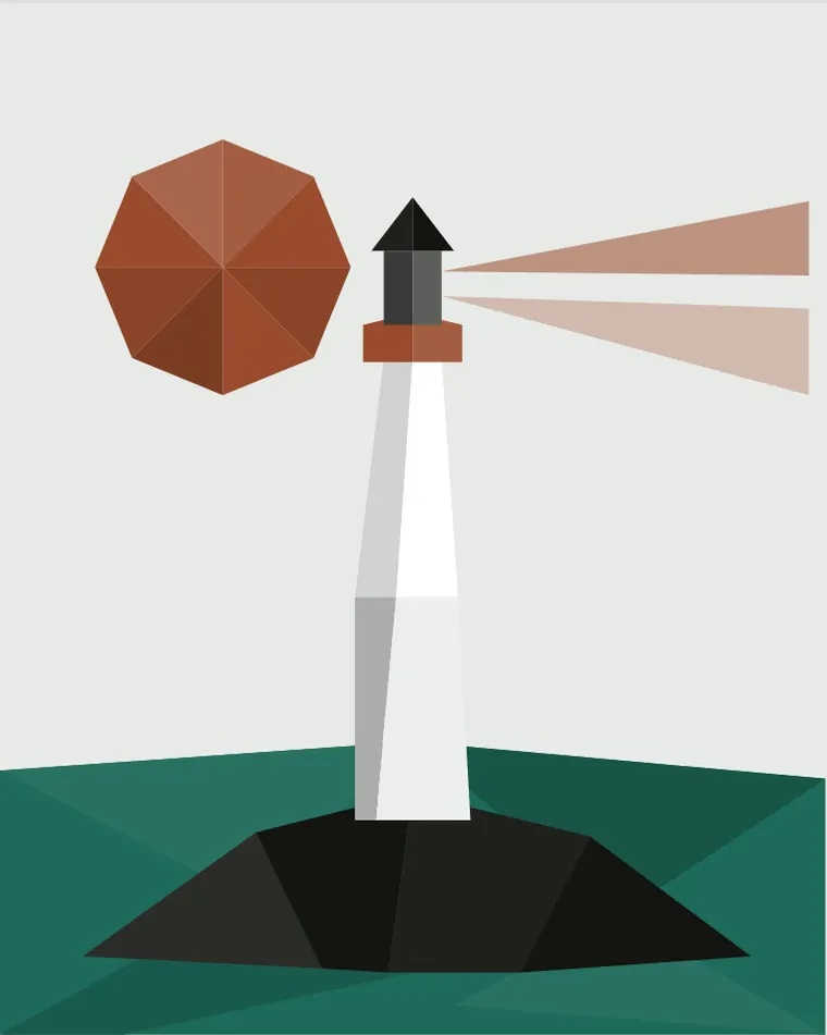 Low-poly facet